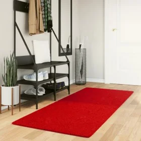 Kurzer, weicher, waschbarer Teppich HUARTE in Rot, 80x200 cm. von , Teppiche - Ref: Foro24-375167, Preis: 34,26 €, Rabatt: %