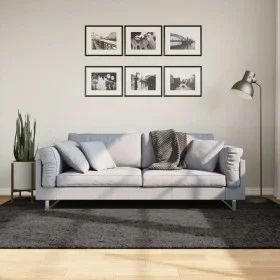 Langflor-Teppich mit glänzendem Aussehen ISTAN in Anthrazit 160x230cm von , Teppiche - Ref: Foro24-375642, Preis: 70,07 €, Ra...