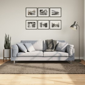 Langflor Teppich mit glänzendem Aussehen ISTAN grau 140x200 cm von , Teppiche - Ref: Foro24-375677, Preis: 64,57 €, Rabatt: %