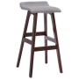 Küchenhocker 2 Einheiten hellgrauer Stoff von vidaXL, Küchenhocker - Ref: Foro24-249584, Preis: 101,81 €, Rabatt: %