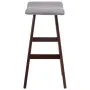 Kitchen stools 2 units light gray fabric by vidaXL, Kitchen stools - Ref: Foro24-249584, Price: 100,56 €, Discount: %