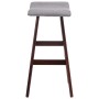 Küchenhocker 2 Einheiten hellgrauer Stoff von vidaXL, Küchenhocker - Ref: Foro24-249584, Preis: 101,81 €, Rabatt: %
