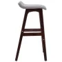 Kitchen stools 2 units light gray fabric by vidaXL, Kitchen stools - Ref: Foro24-249584, Price: 100,56 €, Discount: %