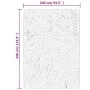 Alfombra de pelo corto suave lavable HUARTE rosado 240x340 cm de , Alfombras - Ref: Foro24-375159, Precio: 139,76 €, Descuent...