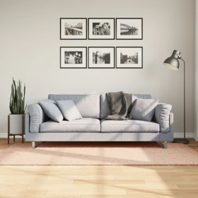 Kurzer, weicher, waschbarer Teppich HUARTE in Rosa, 100x200 cm. von , Teppiche - Ref: Foro24-375150, Preis: 39,94 €, Rabatt: %
