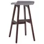 Kitchen stools 2 units light gray fabric by vidaXL, Kitchen stools - Ref: Foro24-249584, Price: 100,56 €, Discount: %