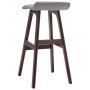 Küchenhocker 2 Einheiten hellgrauer Stoff von vidaXL, Küchenhocker - Ref: Foro24-249584, Preis: 101,81 €, Rabatt: %