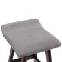 Küchenhocker 2 Einheiten hellgrauer Stoff von vidaXL, Küchenhocker - Ref: Foro24-249584, Preis: 101,81 €, Rabatt: %