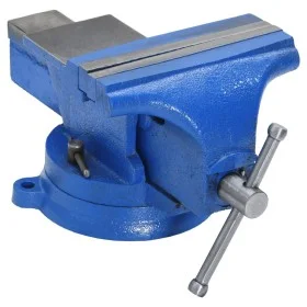 Tornillo de banco hierro fundido azul 200 mm by , Clamps and screws - Ref: Foro24-154641, Price: 120,32 €, Discount: %