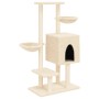 Rascador para gatos con postes de sisal color crema 117 cm by , Cat furniture - Ref: Foro24-172118, Price: 57,91 €, Discount: %