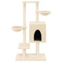 Rascador para gatos con postes de sisal color crema 117 cm by , Cat furniture - Ref: Foro24-172118, Price: 57,91 €, Discount: %