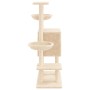 Rascador para gatos con postes de sisal color crema 117 cm by , Cat furniture - Ref: Foro24-172118, Price: 57,91 €, Discount: %