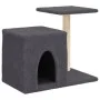 Kratzbaum für Katzen mit dunkelgrauen Sisalstangen 50,5 cm von , Katzenmöbel - Ref: Foro24-172126, Preis: 32,17 €, Rabatt: %