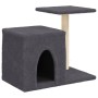 Kratzbaum für Katzen mit dunkelgrauen Sisalstangen 50,5 cm von , Katzenmöbel - Ref: Foro24-172126, Preis: 32,69 €, Rabatt: %