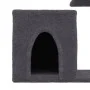 Rascador para gatos con postes de sisal gris oscuro 50,5 cm by , Cat furniture - Ref: Foro24-172126, Price: 32,15 €, Discount: %