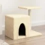 Rascador para gatos con postes de sisal color crema 50,5 cm de , Mobiliario para gatos - Ref: Foro24-172124, Precio: 31,94 €,...