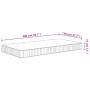 Mittelfeste Taschenfederkernmatratze 120x200 cm von , Matratzen - Ref: Foro24-372813, Preis: 196,59 €, Rabatt: %