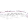 Medium firm pocket spring mattress 140x190 cm by , Mattresses - Ref: Foro24-372830, Price: 291,49 €, Discount: %