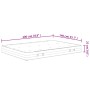 Medium firm pocket spring mattress 140x200 cm by , Mattresses - Ref: Foro24-372853, Price: 300,10 €, Discount: %