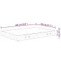Medium firm pocket spring mattress 140x200 cm by , Mattresses - Ref: Foro24-372853, Price: 294,71 €, Discount: %