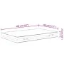 Medium firm pocket spring mattress 120x200 cm by , Mattresses - Ref: Foro24-372851, Price: 239,29 €, Discount: %