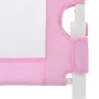 Pink polyester child bed safety rail 180x42 cm by vidaXL, Safety railings - Ref: Foro24-10171, Price: 34,22 €, Discount: %