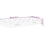 Colchón de muelles Bonnell firmeza media 100x200 cm de , Colchones - Ref: Foro24-372956, Precio: 140,53 €, Descuento: %