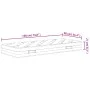 Mittelfeste Bonnell-Federkernmatratze 90x190 cm von , Matratzen - Ref: Foro24-372954, Preis: 146,33 €, Rabatt: %