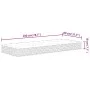 Mittelfeste Bonnell-Federkernmatratze 80x200 cm von , Matratzen - Ref: Foro24-372968, Preis: 121,16 €, Rabatt: %