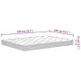 Soft medium hardness foam mattress 140x200 cm by , Mattresses - Ref: Foro24-373036, Price: 201,69 €, Discount: %