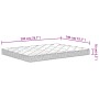 Weiche Schaumstoffmatratze mittlerer Härte 140x200 cm von , Matratzen - Ref: Foro24-373036, Preis: 198,66 €, Rabatt: %