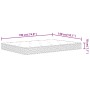 Colchón de muelles Bonnell firmeza media 140x190 cm de , Colchones - Ref: Foro24-3206411, Precio: 205,32 €, Descuento: %