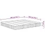 Bonnell medium firm spring mattress 180x200 cm by , Mattresses - Ref: Foro24-3206381, Price: 246,40 €, Discount: %