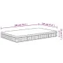 Colchón de muelles Bonnell firmeza media 120x200 cm de , Colchones - Ref: Foro24-3206383, Precio: 182,11 €, Descuento: %
