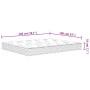 Mittelfeste Bonnell-Federkernmatratze 160x200 cm von , Matratzen - Ref: Foro24-3206413, Preis: 228,17 €, Rabatt: %