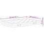 Bonnell medium firm spring mattress 140x200 cm by , Mattresses - Ref: Foro24-3206395, Price: 200,69 €, Discount: %