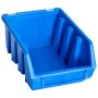 Contenedores de almacenaje apilables 20 unidades plástico azul by , Toolboxes - Ref: Foro24-146284, Price: 29,17 €, Discount: %