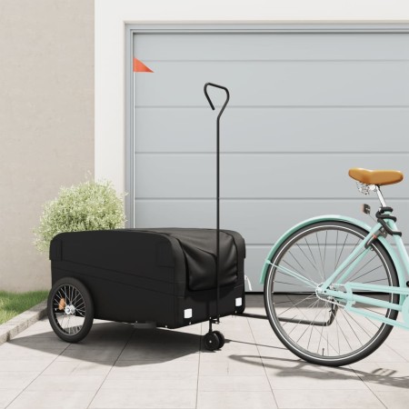 Fahrradanhänger aus schwarzem Eisen, 45 kg. von , Fahrradanhänger - Ref: Foro24-94066, Preis: 87,50 €, Rabatt: %