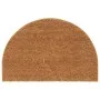 Felpudo semicircular de fibra de coco natural 40x60 cm by , Doormats - Ref: Foro24-155560, Price: 28,23 €, Discount: %