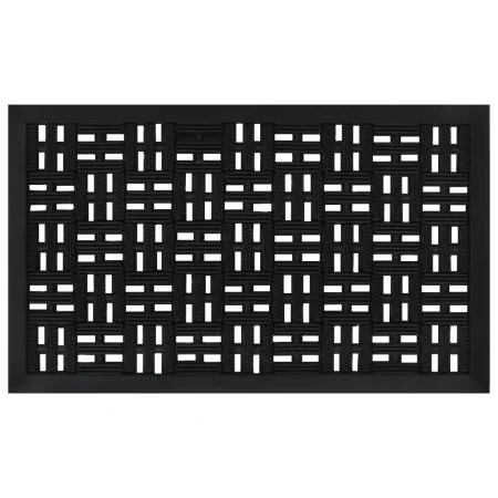 Felpudo rectangular de goma 45x75 cm by , Doormats - Ref: Foro24-155658, Price: 19,11 €, Discount: %