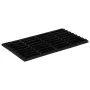 Rechteckige Fußmatte aus Gummi und Kokosfaser 45x75 cm von , Fußmatten - Ref: Foro24-155664, Preis: 30,54 €, Rabatt: %