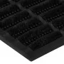 Felpudo rectangular de goma y fibra de coco 45x75 cm by , Doormats - Ref: Foro24-155664, Price: 30,54 €, Discount: %