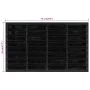 Felpudo rectangular de goma y fibra de coco 45x75 cm by , Doormats - Ref: Foro24-155664, Price: 30,54 €, Discount: %