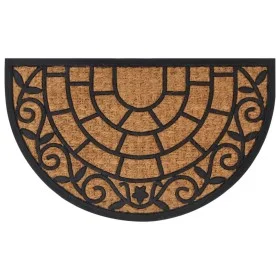 Halbrunder Fußabtreter aus Gummi und Kokosfaser 45x75 cm von , Fußmatten - Ref: Foro24-155884, Preis: 22,20 €, Rabatt: %