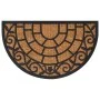Felpudo semicircular de goma y fibra de coco 45x75 cm by , Doormats - Ref: Foro24-155884, Price: 22,18 €, Discount: %