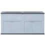 320 L Garten-Aufbewahrungsbox in Grau und Schwarz von vidaXL, Aufbewahrungsboxen für den Außenbereich - Ref: Foro24-45689, Pr...