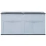 320 L Garten-Aufbewahrungsbox in Grau und Schwarz von vidaXL, Aufbewahrungsboxen für den Außenbereich - Ref: Foro24-45689, Pr...