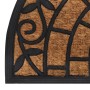 Felpudo semicircular de goma y fibra de coco 45x75 cm de , Felpudos - Ref: Foro24-155884, Precio: 24,81 €, Descuento: %