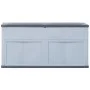 320 L Garten-Aufbewahrungsbox in Grau und Schwarz von vidaXL, Aufbewahrungsboxen für den Außenbereich - Ref: Foro24-45689, Pr...