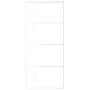 ESG-Schiebetür aus weißem Glas und Aluminium, 90 x 205 cm von , Türen für zu Hause - Ref: Foro24-151685, Preis: 189,86 €, Rab...